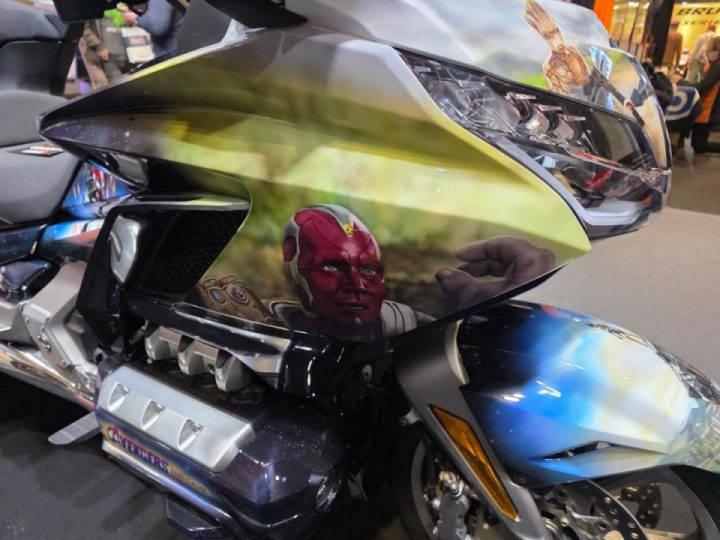 Тhis Honda Gold Wing paint work is absolutely amazing,