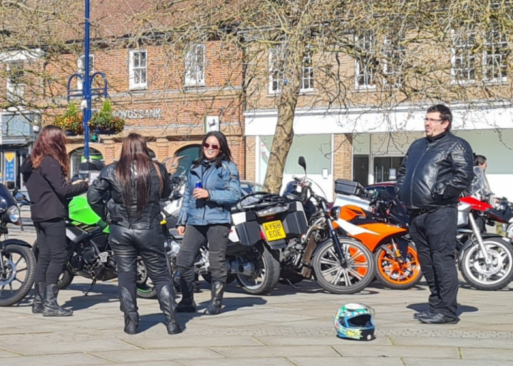 Yesterday ride event went very well , the weather was just amazing for it