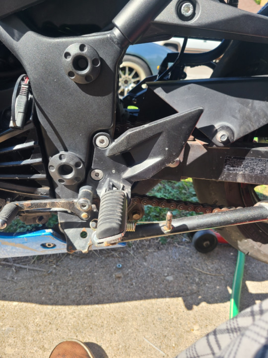 Before and afters of my new rearsets