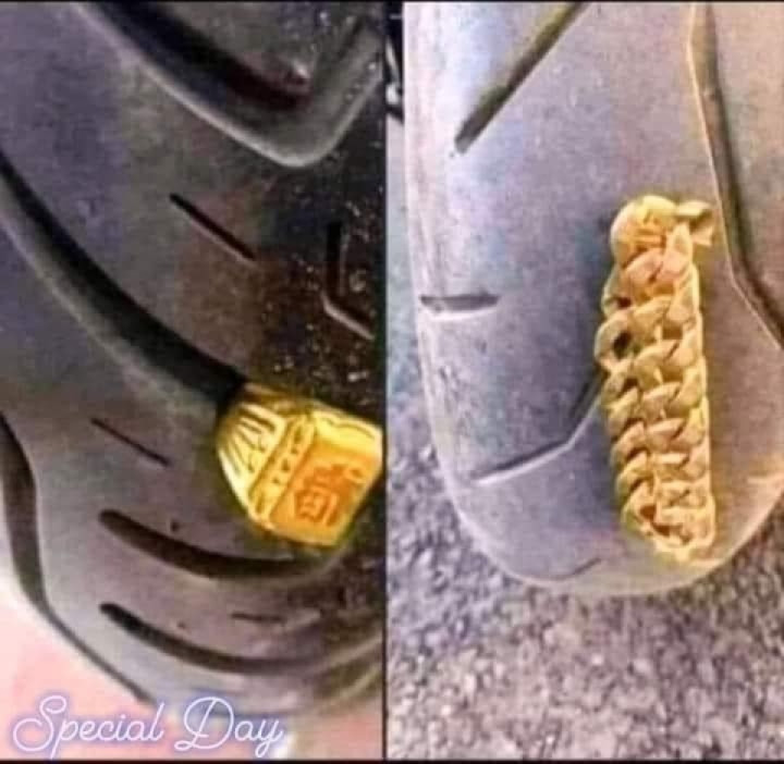 When you get a flat tire but you're in the UAE.