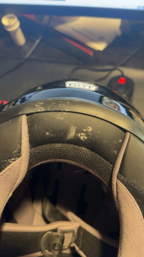 Why does my bike helmet grow mold in my room?