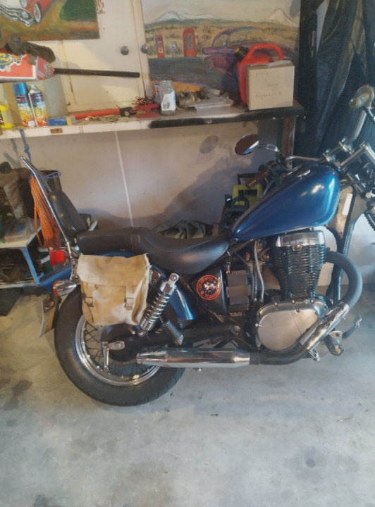 Ls40 chopper old school