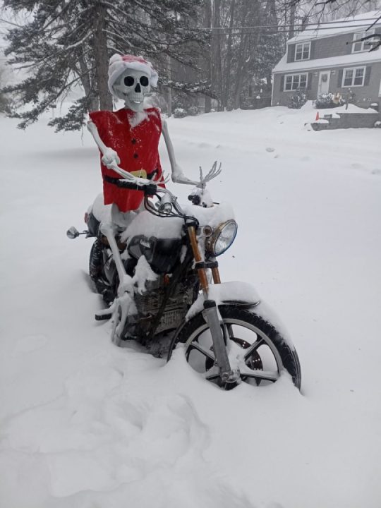 Maybe he just needs a cup of hot cocoa