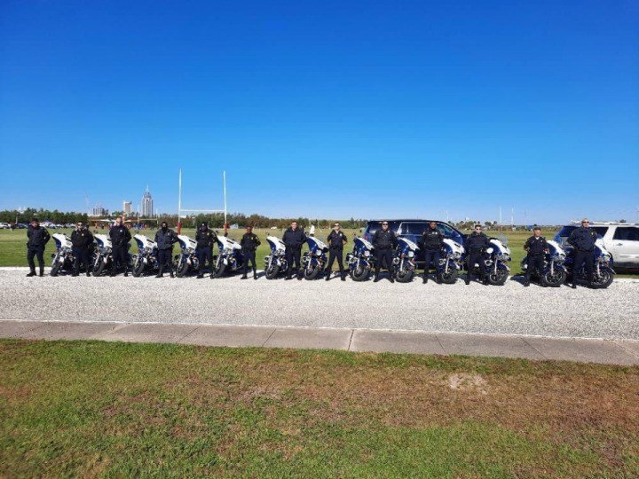 Toys for Tots ride in Mobile
