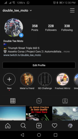 Instagram double_tee_moto