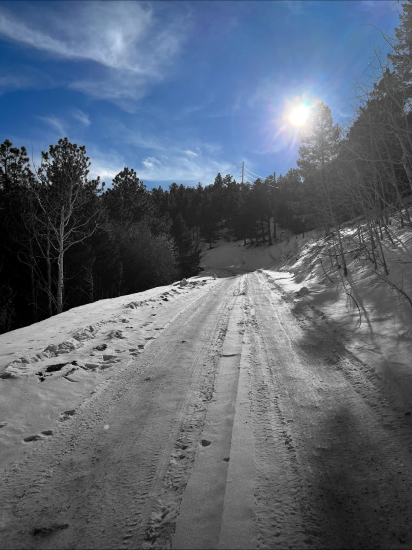 Winter settling in, Coal Creek