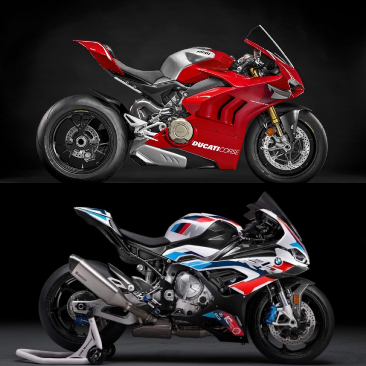 Ducati V4R Vs BMW M1000RR