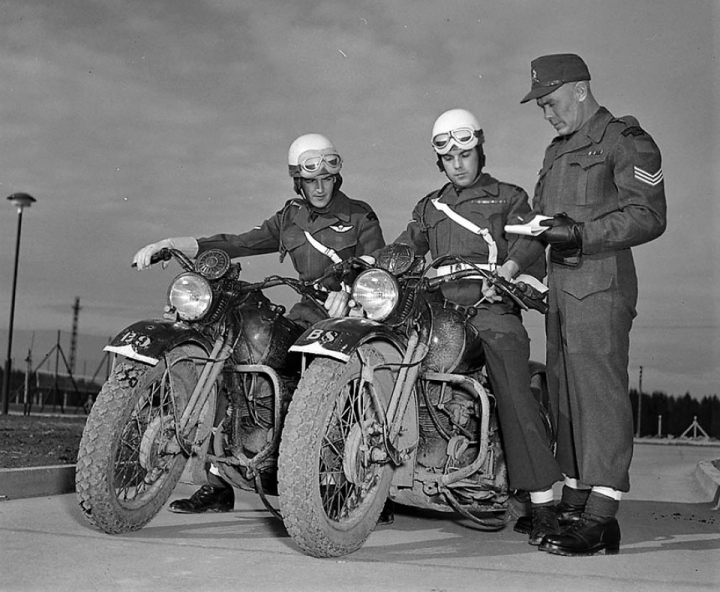 Canadian Military Motorcycles - Part 2