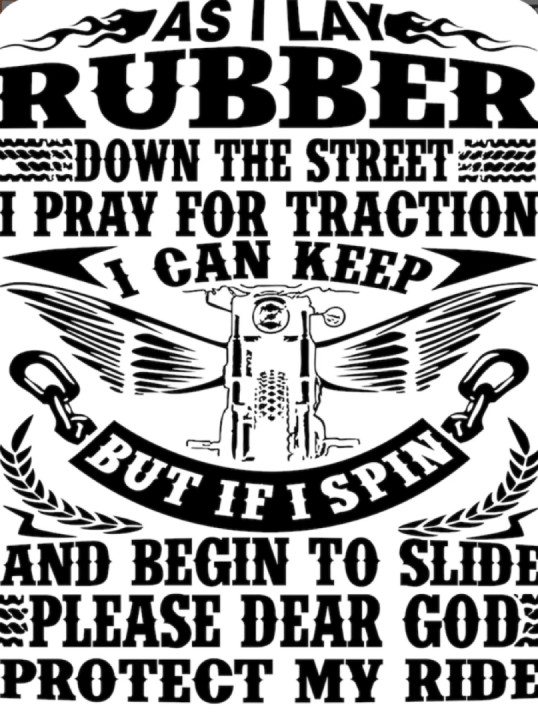 Probably better not to lay rubber?️???