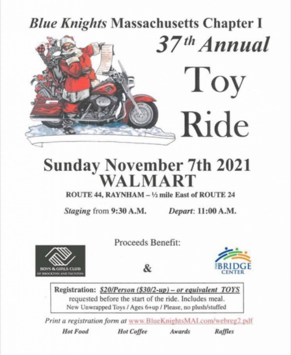 Blue Knights Ma Toy Ride