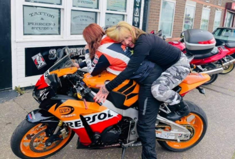 Great ride , lots of fun with Sunstorm bikers group