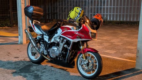 At the end of the holidays, I finally got on 