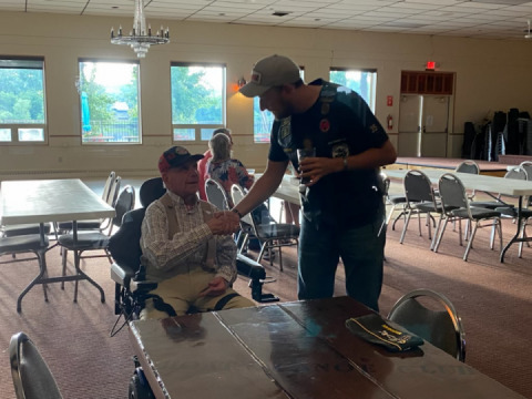 One of the frozen chosin from the Korean War