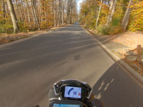 A beautiful autumn ride.