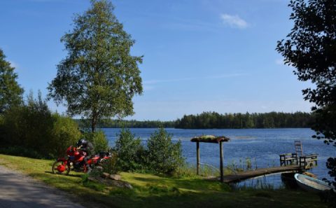 Thirsty day out on the trails 