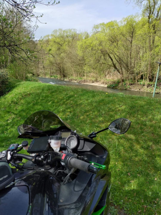 It's a beautiful day, so I make a short ride around the Region.