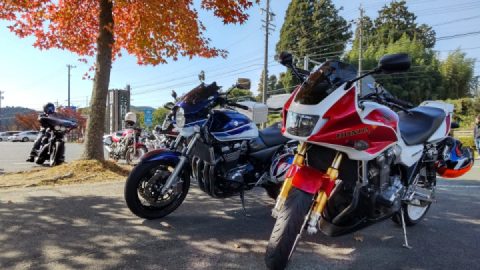 I took a day off with my wife to see the autumn leaves