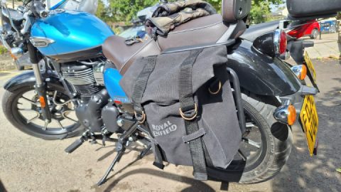 Ah, sunshine . 1st proper ride on my meteor 350 on familiar roads to get to know it.