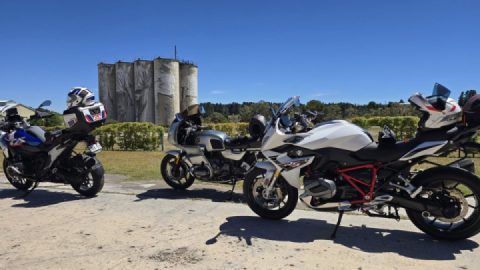 Great ride today to Portland NSW with some newish BMWs