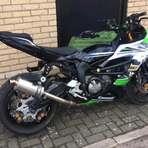 Sunstorm 's bikers out and about...