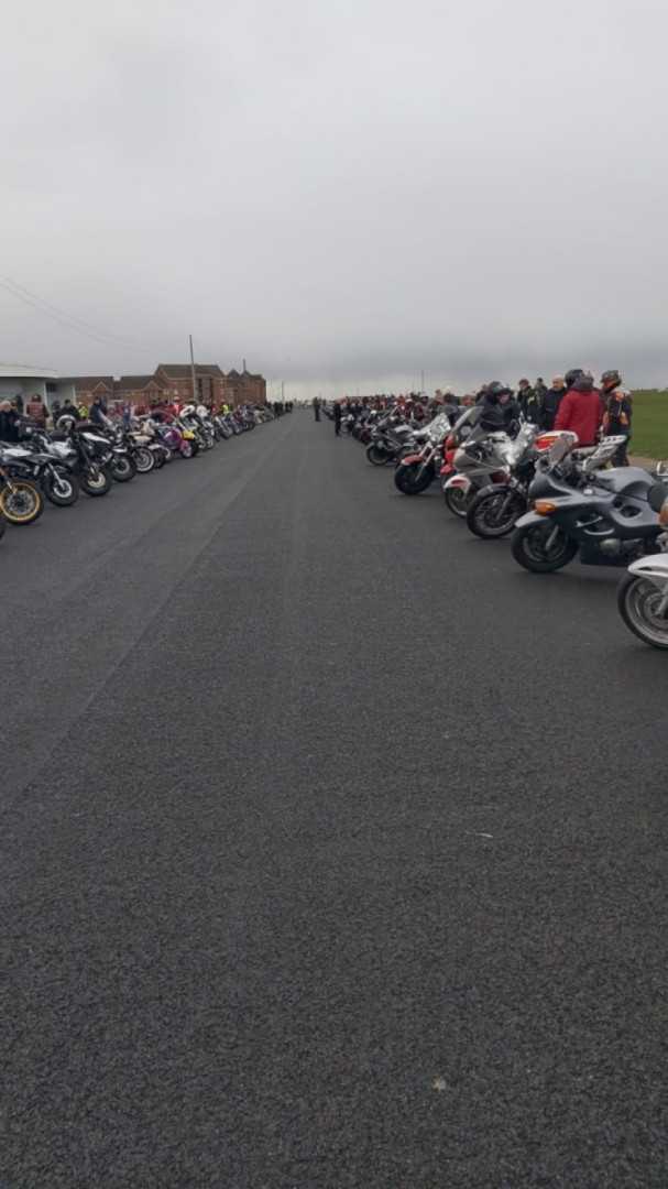 Brilliant day cold and wet but fantastic turn out and good ride wirral toy run 2021 