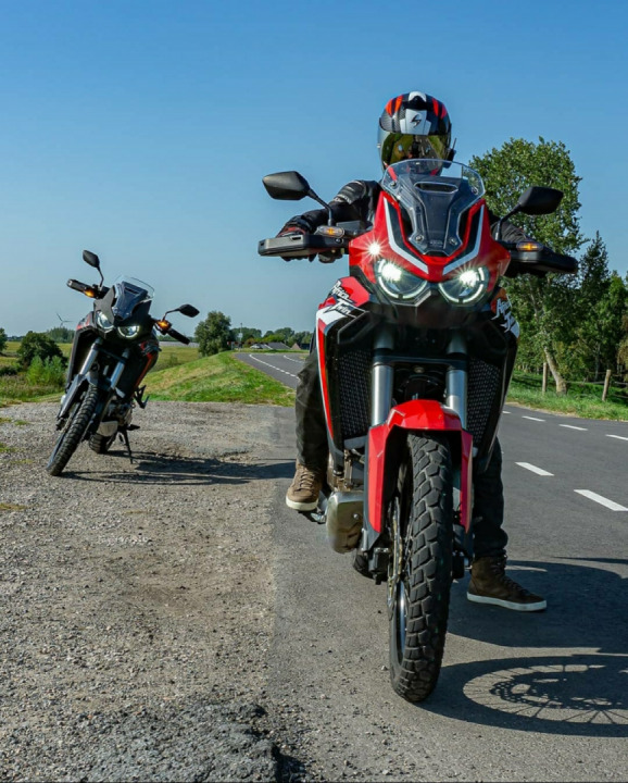 Africa Twins previous weekend