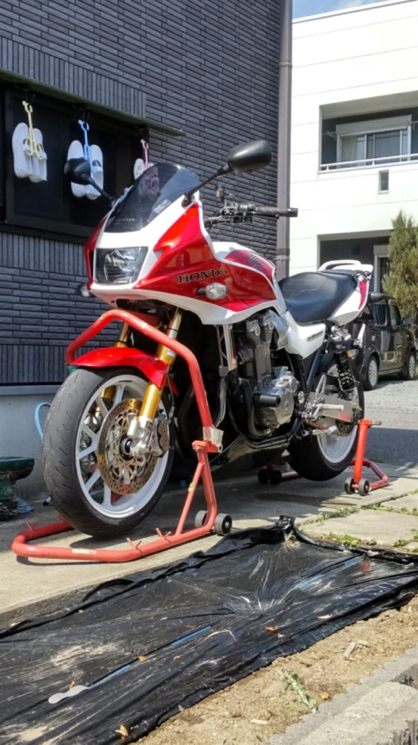 First bike wash in a while 