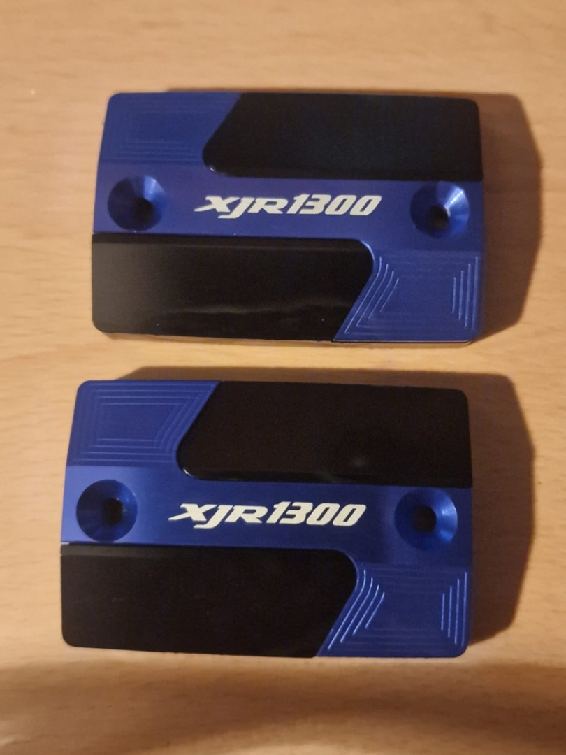 Ordered Brake and Clutch reservoir covers. Very well made, bloody well made