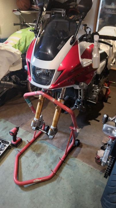 It's raining so I'm doing maintenance