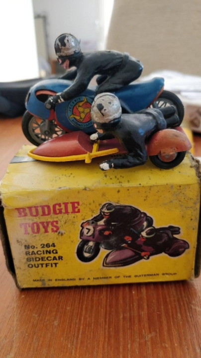 Tin toy Isle of Man racer