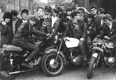 THE BLACK JACKETS from before 1969.