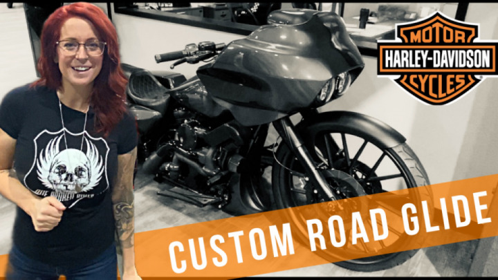 Custom Road Glide baby, check this video out :)