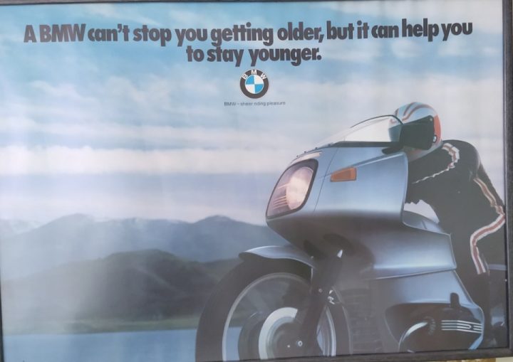 A framed poster i inherited from my father