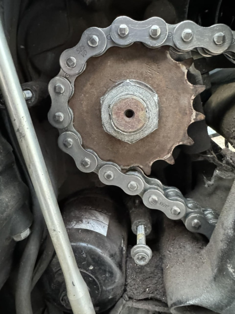 Anyone have tips for removing the front sprocket?