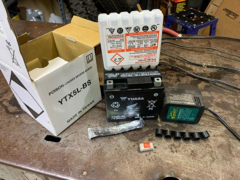 Prepping Batteries