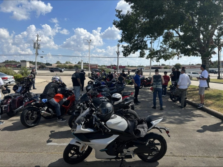 Cool group ride