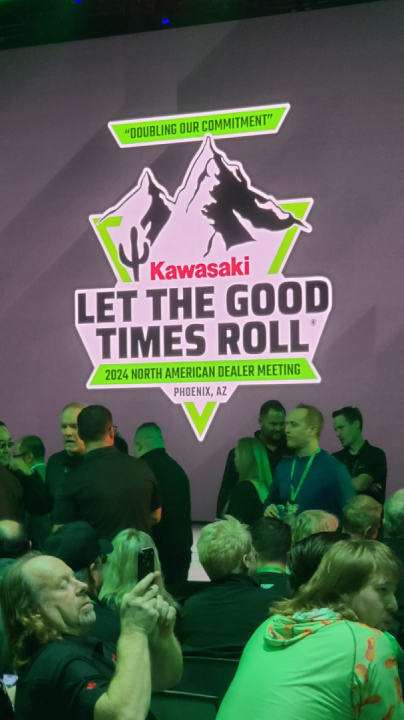 The Kawasaki Dealer Meeting was amazing. The new Ridge is sweet!