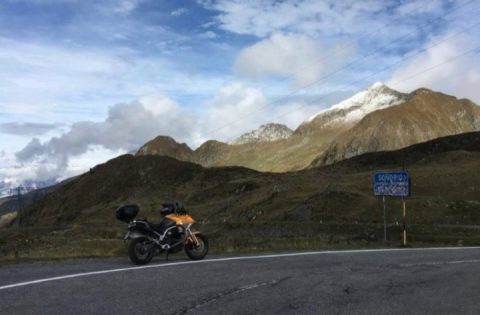 That time I did the San Marco Pass in reverse!