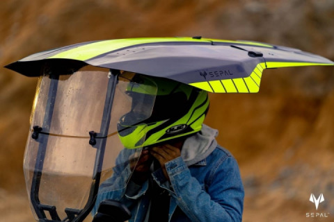 SHIELD FOR THE WHEELED, have the engineers heard anything about aerodynamics?