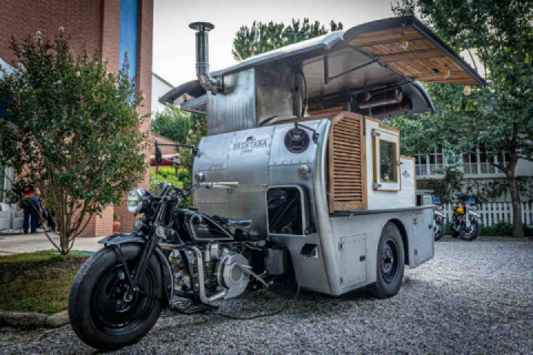 1960 Moto Guzzi Ercole “Motokitchen” by Moreno Fontana