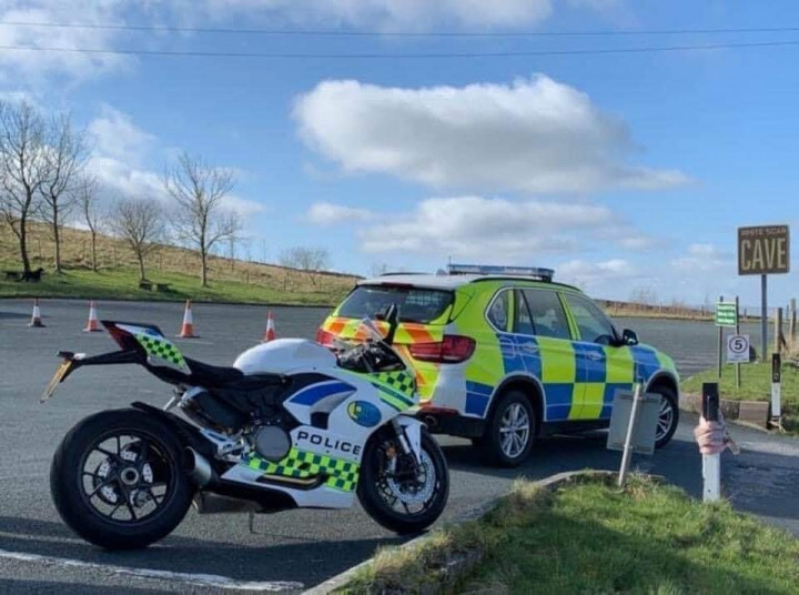 Apparently Yorkshire police have a shiny new Ducati!