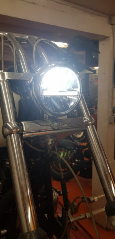 New LED's on a dirt bike?