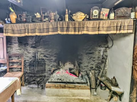 Die V Strom at the former smuggler route between Spain and Andorra.