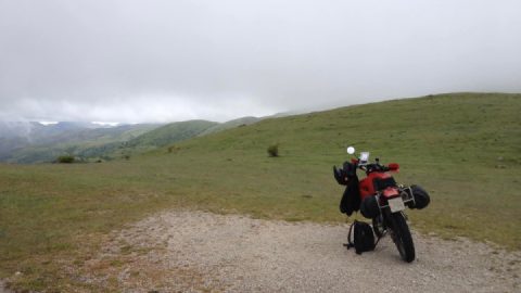 "No Time, No Space"... Losing yourself in space and time: it was near Campo Imperatore