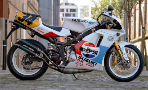 RG500 Gamma custom by Sincritereo Works of Spain