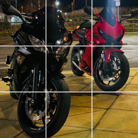 Nice ride out with my hubby!