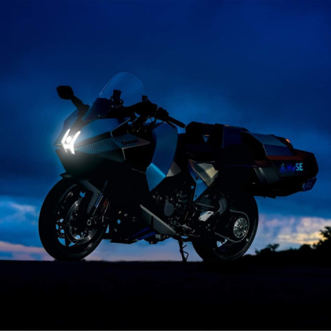 Kawasaki Hydrogen ICE motorcycle