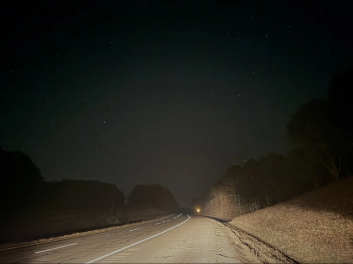 Nights driving through the middle of nowhere