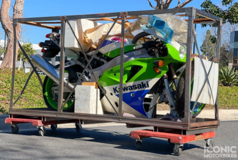 1992 Kawasaki ZX-7R K2 In Original Crate