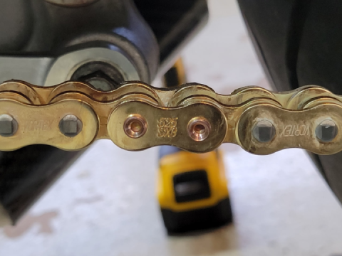 My first time doing chain and sprockets